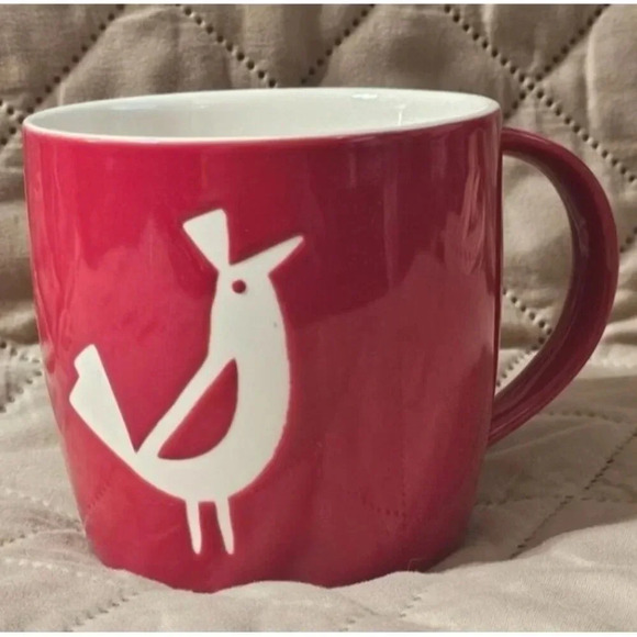 2011 Starbucks Partridge Christmas Mug Red White Coffee Hot Cocoa New Bone China - Picture 2 of 9